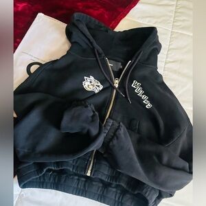 Darc Sport Black Bomber Jacket